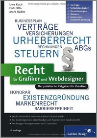 Buchtitel Recht für Grafiker