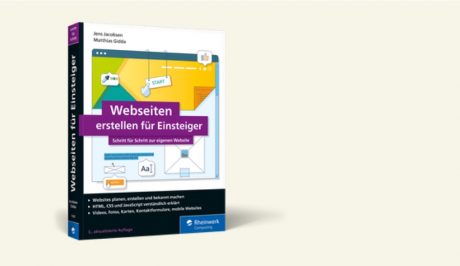 Vorschaubild HTML-Buch Webseiten erstellen für Einsteiger