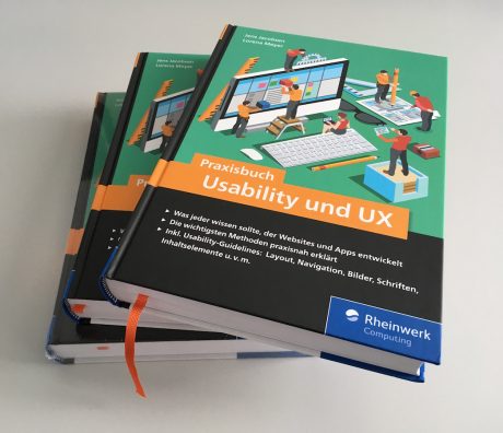 Foto Stapel Praxisbuch Usability & UX