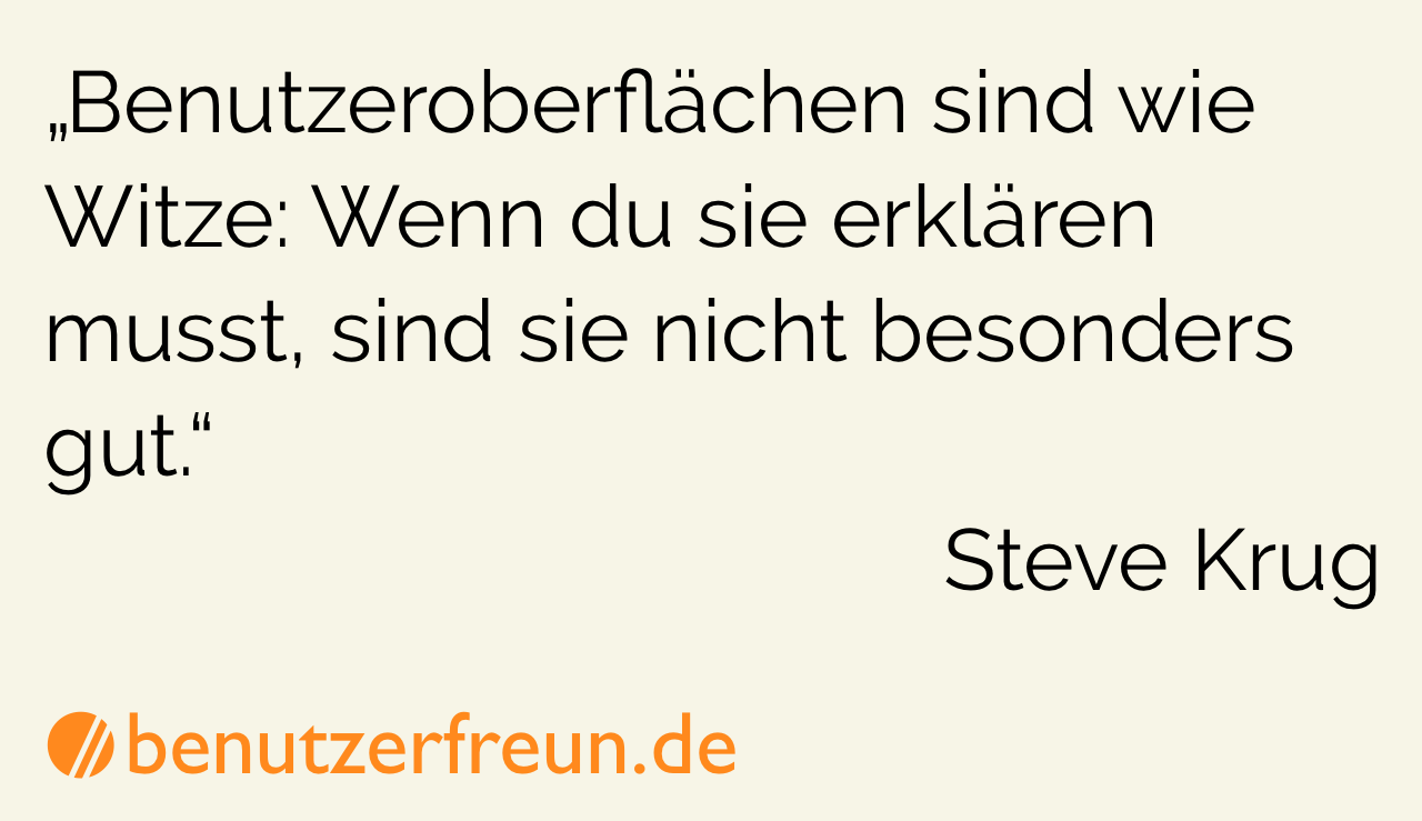 Steve-Krug Zitat