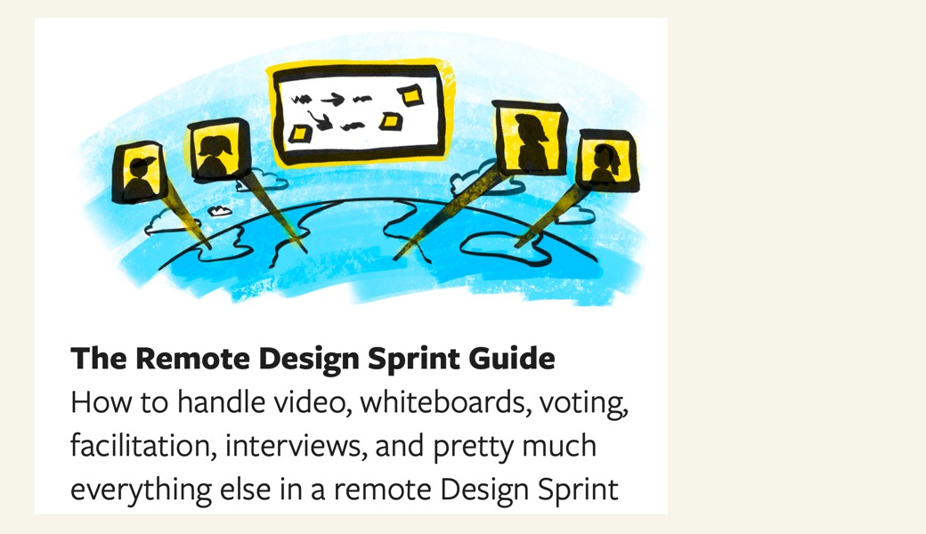 Vorschaubild Remote Design Sprint